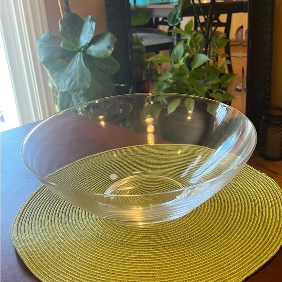 Tiffany & Co. 12” Glass Bowl - Picture 2 of 9